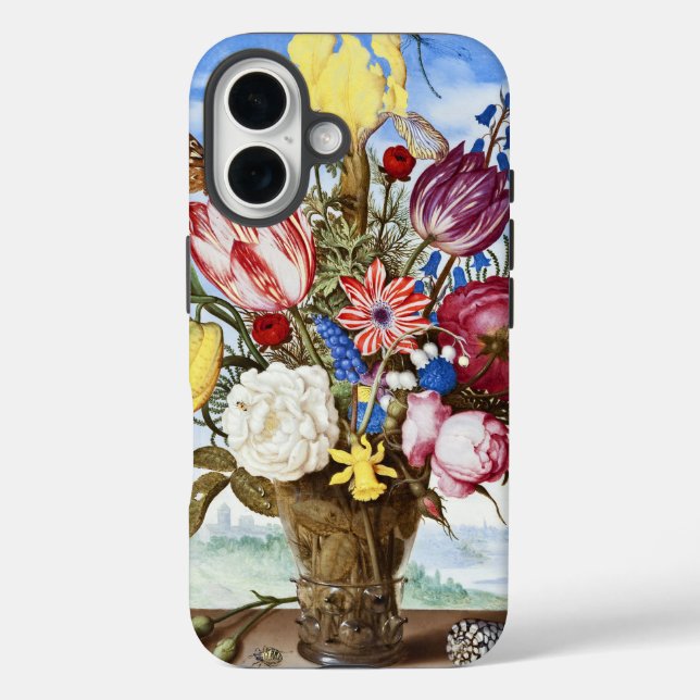 Vintage Dutch Golden Age Floral Still Life Case-Mate iPhone Case (Back)