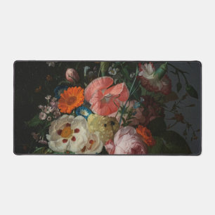 Vintage Dutch Master Still Life Rachel Ruysch Desk Mat