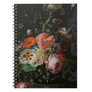 Vintage Dutch Master Still Life Rachel Ruysch Notebook