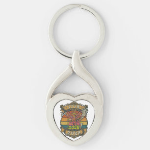 Vintage Eagle 1776 2026 Shirt Bubble Patriotic Key Ring