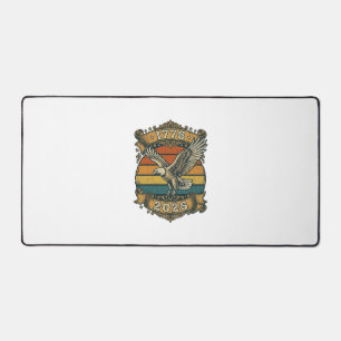 Vintage Eagle 1776 2026 Shirt Patriotic Retro Dist Desk Mat