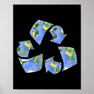 Vintage Earth Day Earth Day Shirt For Women1 Poster