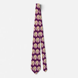 Vintage Easter Angel Textured Tie