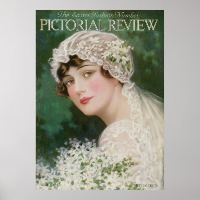 Vintage Easter Bride Poster (Front)