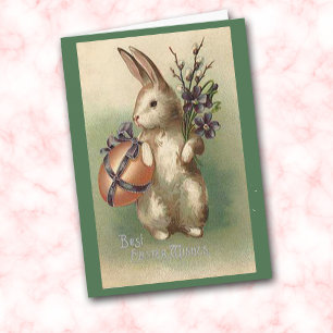 Vintage Easter Bunny Card