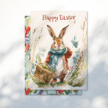 Vintage Easter Bunny Picnic Delight Holiday Card<br><div class="desc">🐇 Welcome to Our Vintage Easter Bunny Picnic Delight Holiday Card! 🌼 Hey there, vintage soul! Step into the charm of yesteryears with our "Vintage Easter Bunny Picnic Delight" holiday card. It's not just a card; it's a nostalgic journey into the heart of Easter joy. This isn't your average Easter...</div>