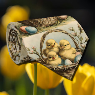 Vintage Easter Chicks Tie