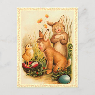 Vintage Easter Egg Postcard