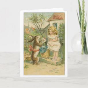 Vintage Easter - Egg-stra Special, Holiday Card