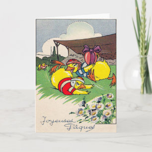 Vintage Easter Greeting Card