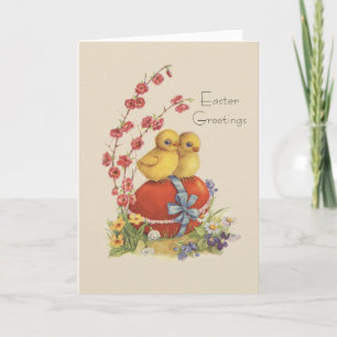 Vintage Easter Greeting Card