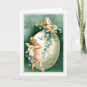 Vintage Easter Holiday Card
