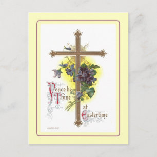 Vintage Easter Holiday Postcard