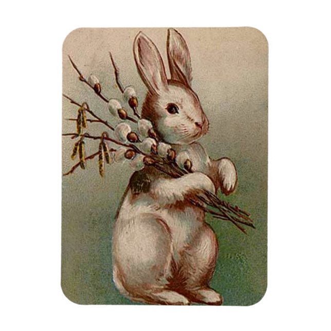 Vintage : easter - magnet (Vertical)