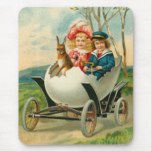 Vintage Easter Mouse Pad