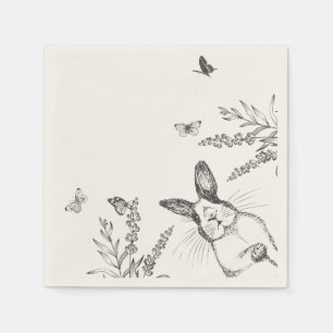 Vintage Easter Napkin