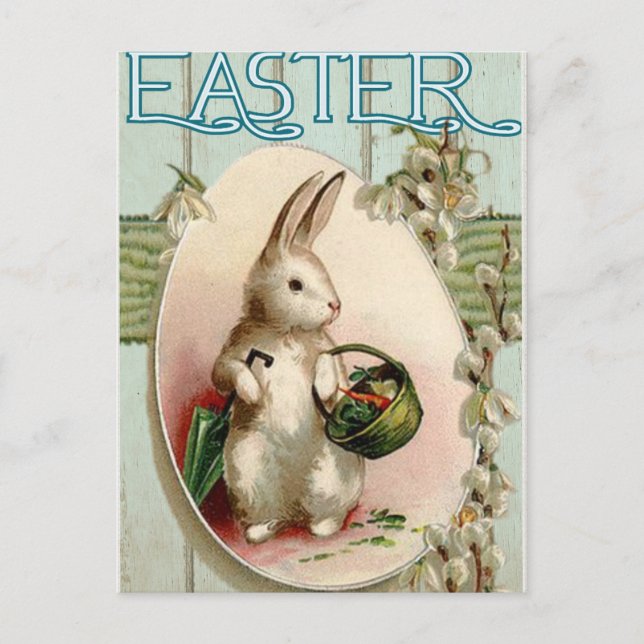 Vintage Easter Postcard (Front)