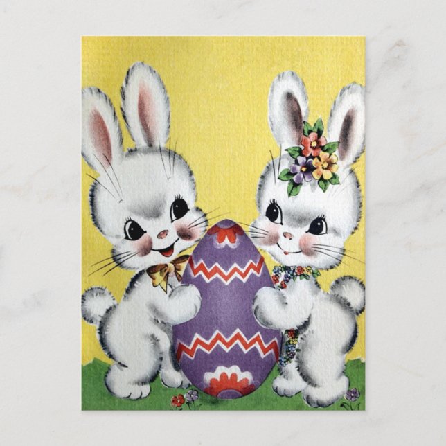 Vintage Easter Postcard (Front)