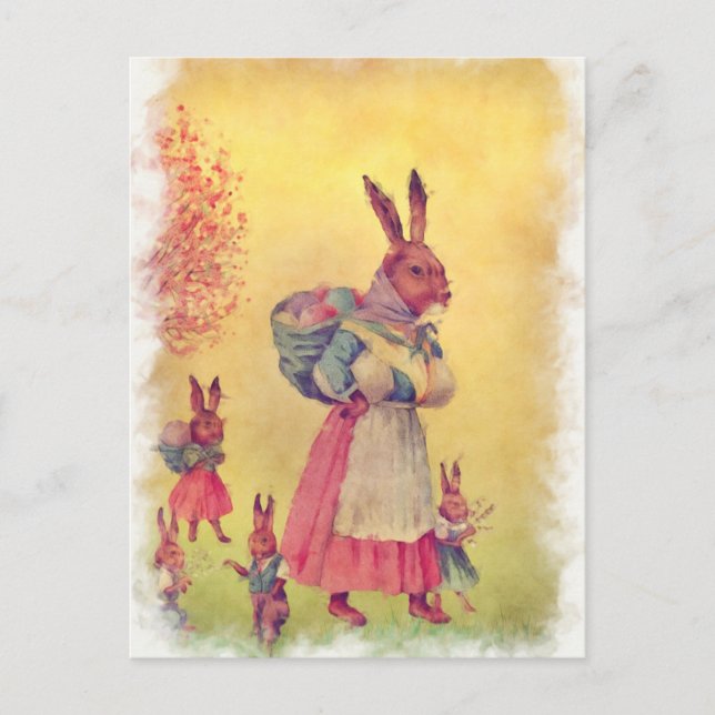 Vintage Easter Postcard (Front)