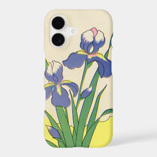 Vintage Easter, Purple Garden Iris Flowers