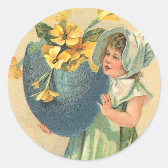 Vintage Easter Stickers (Front)