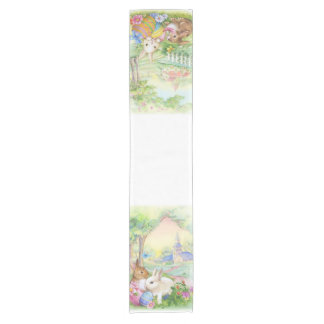Vintage Easter table runner