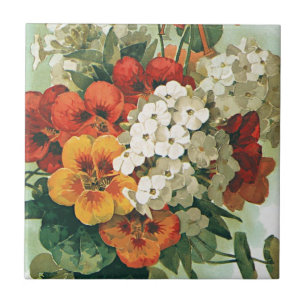 Vintage Eastman's Seed Catalogue Cover Art, 1897 Ceramic Tile