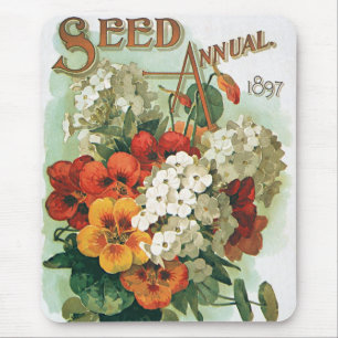 Vintage Eastman's Seed Catalogue Cover Art, 1897 Mouse Pad