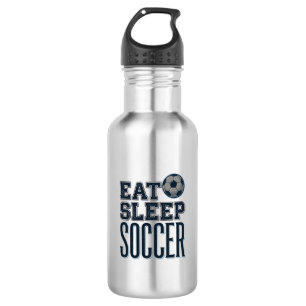 Vintage Eat Sleep Soccer Shirt Design (2)_1 532 Ml Water Bottle