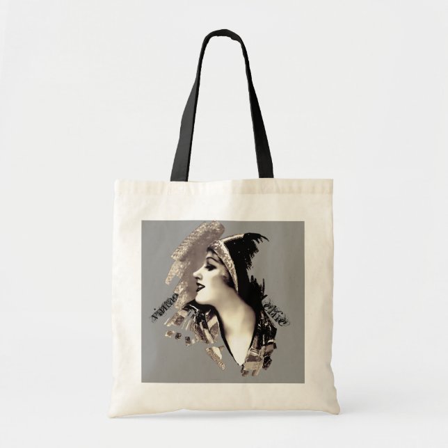 Vintage Echo Tote Bag (Front)