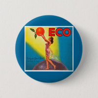 Vintage Eco Orange Label