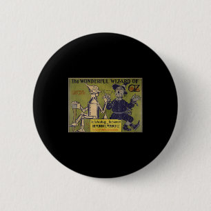 Vintage Ecrow Tin-man Shirt Art-the Wizard Of Oz 6 Cm Round Badge