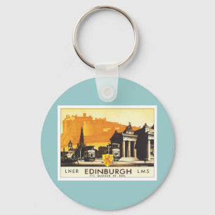 Vintage Edinburgh LNER Key Ring