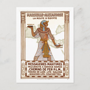 Vintage Egypt Travel Postcard