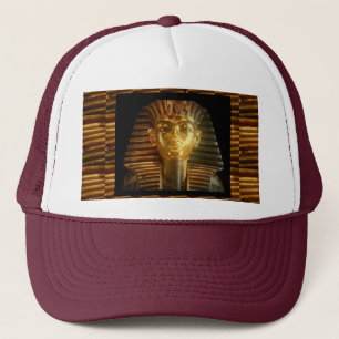 VINTAGE Egyptian Idols Art : PYRAMIDS of ANCIENT Trucker Hat