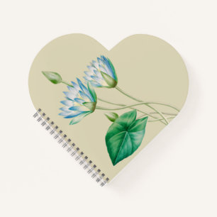 Vintage Egyptian Lotus Flower Notebook