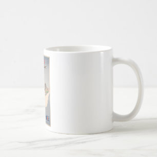 Vintage Eiffel Tower Paris Air Travel Advertising Coffee Mug
