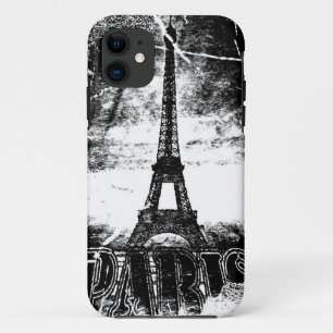 Vintage Eiffel tower (Paris, France) iPhone 11 Case