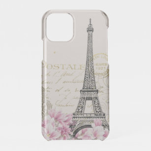 Vintage Eiffel Tower Paris Postcard  iPhone 11 Pro Case