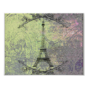 Vintage Eiffel Tower Photo Print