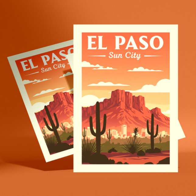 Vintage El Paso Texas Postcard (Creator Uploaded)