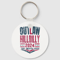 Vintage Elections Outlaw Hillbilly US Flag