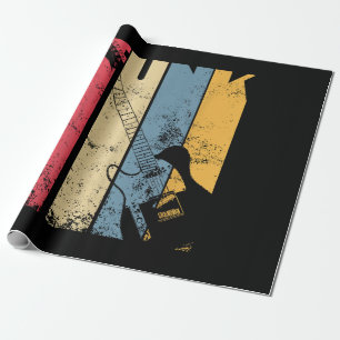Vintage Electric Guitar Funk Music lover gifts Wrapping Paper