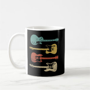 Vintage Electric Guitars Coffee Mug