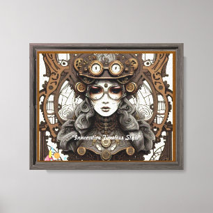 "Vintage Elegance" Canvas Print
