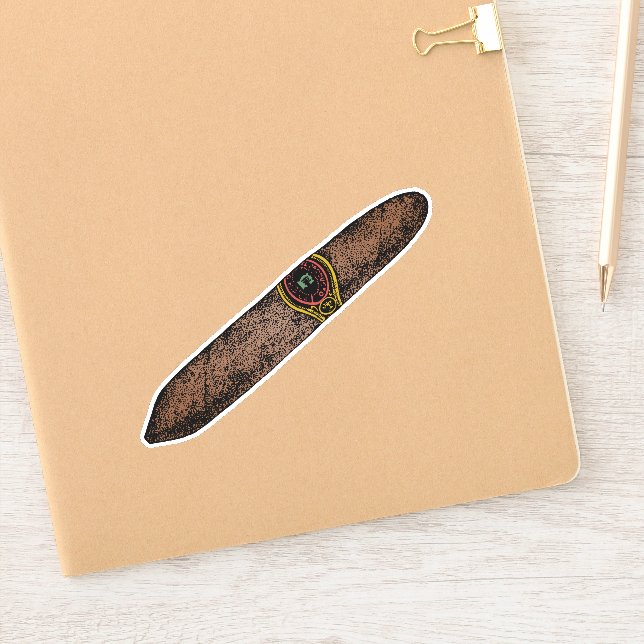 Vintage Elegance: Retro Cigar (Notebook)