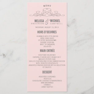 VINTAGE ELEGANCE   WEDDING MENU