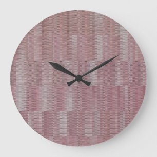 Vintage Elegant Abstract Beautiful Background Large Clock