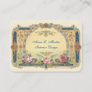 Vintage  Elegant French Country  Business Card
