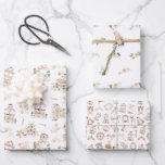 Vintage Elegant | Little Princess Baby Shower Wrapping Paper Sheet<br><div class="desc">Create custom wrapping paper & personalised gift wrap for all occasions. When you give a present wrapped in custom wrapping paper, it is sure to put a smile on everyone's face! Muted colours, soft illustrations, and ethereal details like cascading flowers make this collection truly magical for either a baby shower...</div>